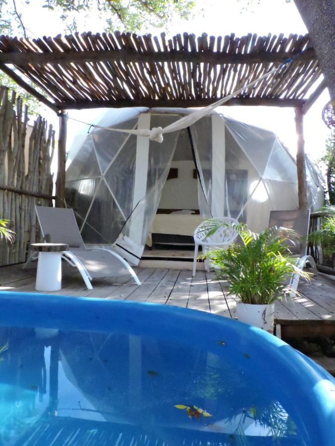 Glamping Tulum With Private Mini Pool Hotel Exterior foto