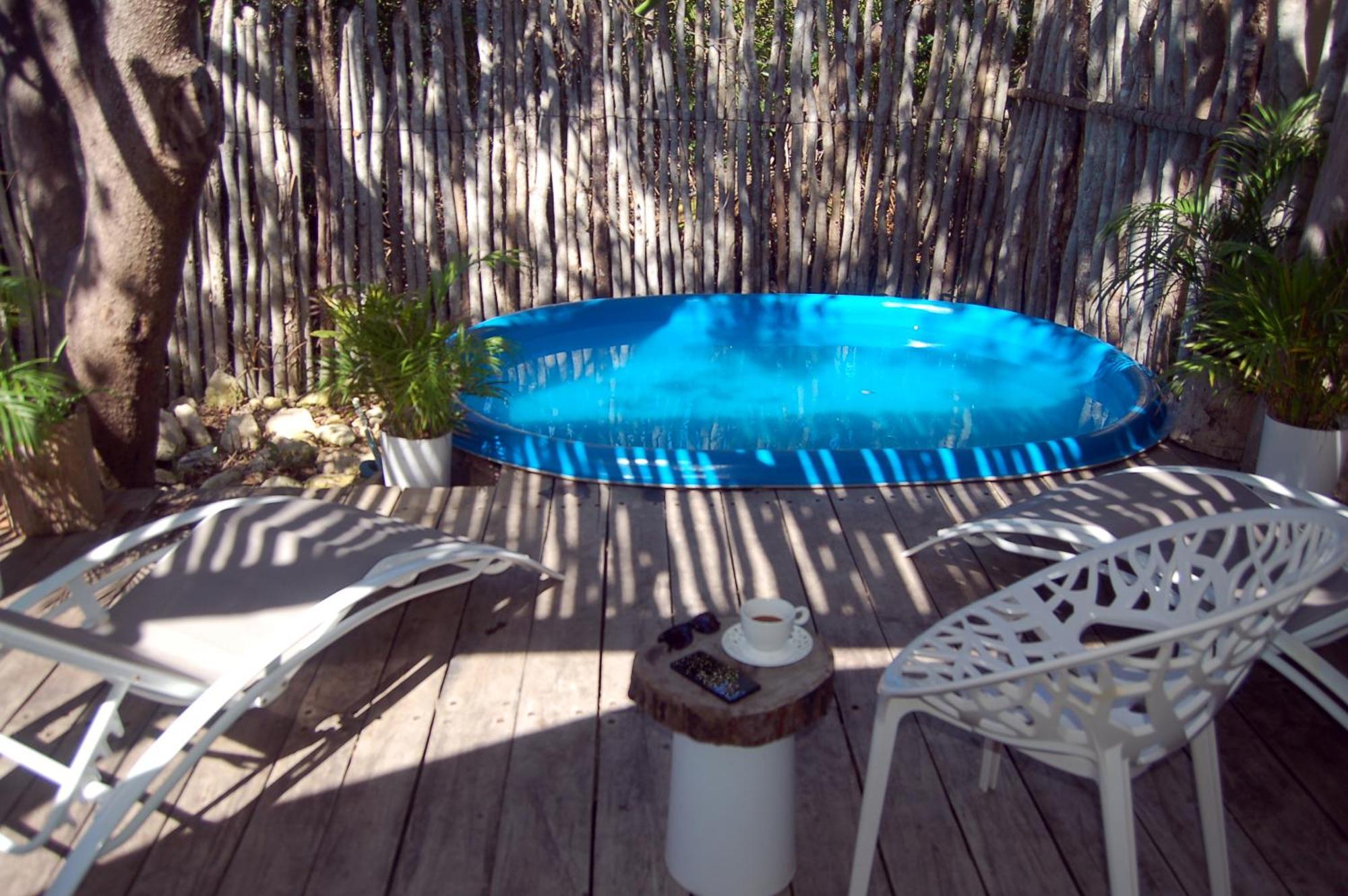 Glamping Tulum With Private Mini Pool Hotel Exterior foto